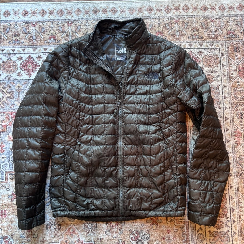 The North Face Men's Puffer Jacket - Olive